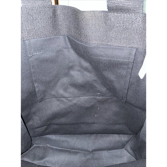 Barnes & Noble Premium Tote Re Wrap Collab Black & Gold Shoulder Book Bag NWOT - Picture 8 of 9